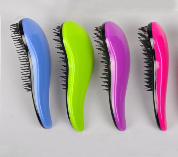 2000pcs Magic Detangling Handle Tangle Shower Hair Brush Comb Salon Styling Tamer Tool Includes retail packaging a834