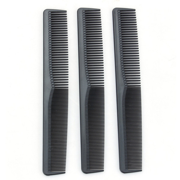 Anti-static Carbon Hair Brushes Pro Salon Hair Styling Tools Hairdressing Hair Care Barbers Handle Brush Comb Barber Tool