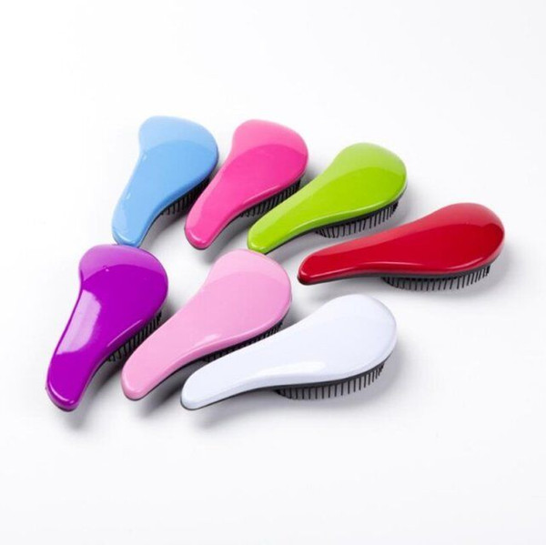 Anti-Static Massage Comb Plastic Hair Comb Princess Hair Comb Shower Hair Brushcute Useful Tool Hot Hairbrush