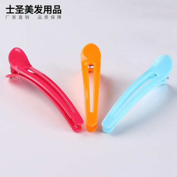 Jelly Clip Hair Section Clip Plastic Hairstyling Clips Set In Plastic And Metal Material Makeup Hairdressing Clips For Haircut