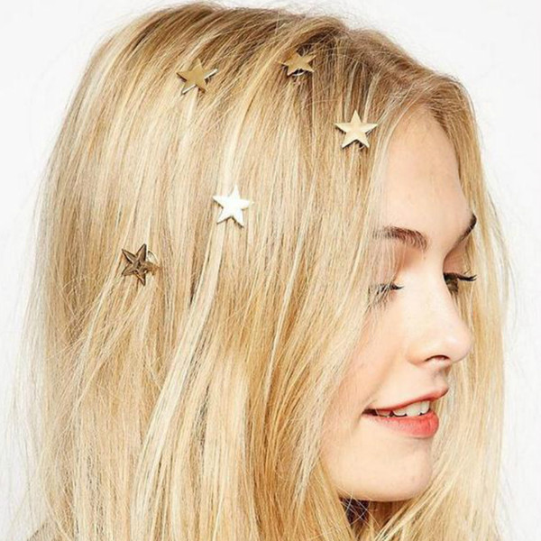 3/5pcs Retro star Fashion Hair Accessories for Women Modern Stylish Hair pins Clips Bun Maker Make Styling Tool