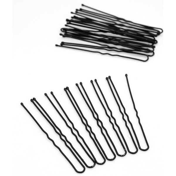 Metal Thin U Shape Hairpins For Women Ladies Hair Pins Black Hair Clip Health Care Styling Tools Hair Clips Accessories