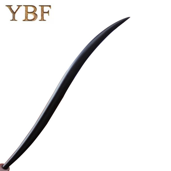 YBF Vintage Hairwear Clips Sticks Willow Hair Pin Healthy wooden Ebony Hair Pins For Women Party Jewelry Hairstyle Tiara Jewelryss