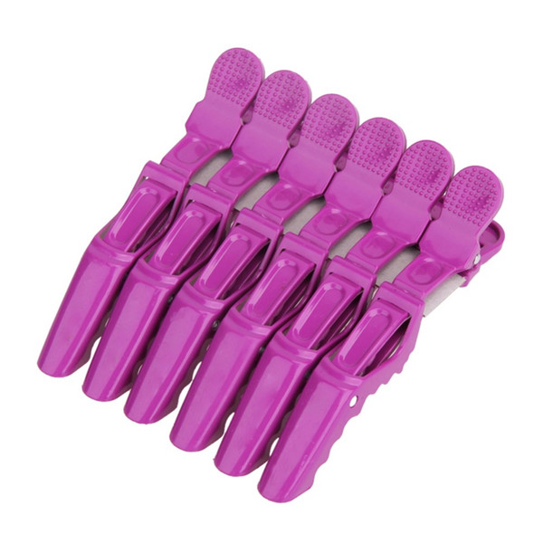 Fashion 6Pcs/Set Professional Hairdressing Salon Section Hair Clips DIY Accessories Hairpins Hair Care Styling Tools