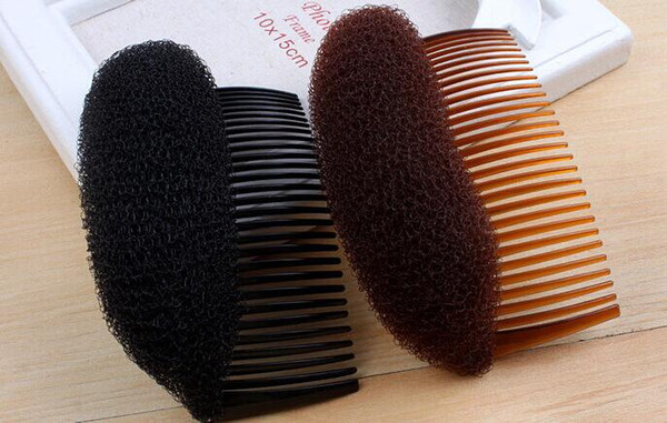 Hair Styler Volume Bouffant Beehive Shaper Roller Bumpits Bump Foam On Clear Comb Xmas Accessories