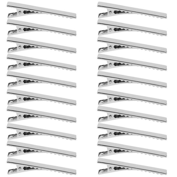 20pcs Hair Clips Barrettes Headwear Stainless Hairdressing Clips Clamp Salon Hairpins Hair Accessories DIY Hair Styling Tools