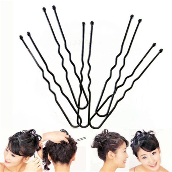 60Pcs/set Girl Waved Hair Bobby Pins Barrette Grip Clip Hairpins Salon