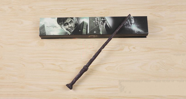 Creative Cosplay 18 Styles Hogwarts Harry Potter Series Magic Wand New Upgrade Resin with Metal Core Harry Potter Magical Wand