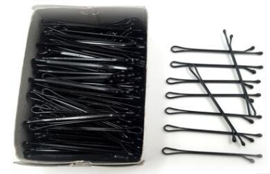 200pcs/set High Quality classic daily use wave shape clips black steel wire hairpin clip Bobby Pins styling tools