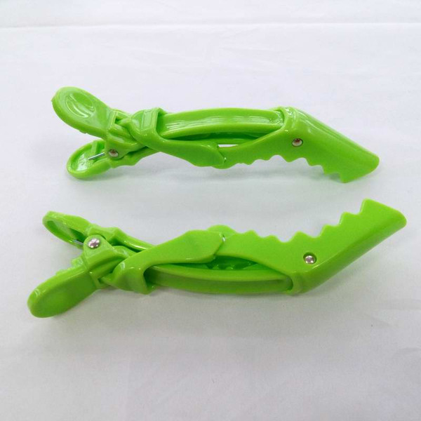 Plastic Hair Clip Pink Salon Alligator Hair Clips Barrettes Accessories Wholesale ABS Smooth Black Green Color