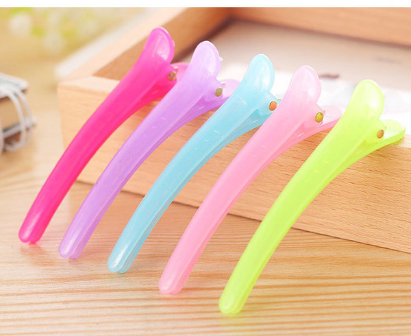 Hair Accessories Plastic Professional Hairdressing Salon Section Hair Clips Grip Styling Tools Girls Barrette Hairpins wa3948