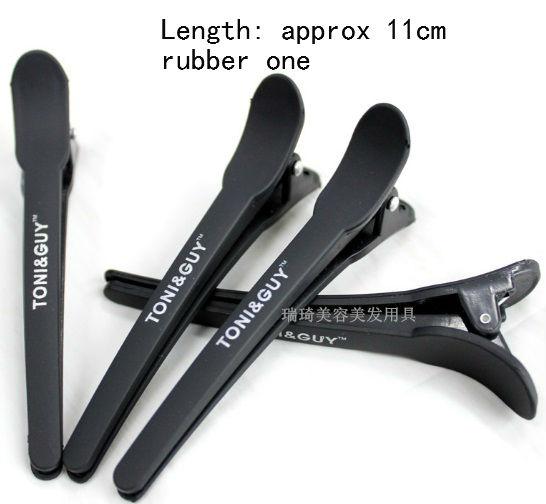 Professional Black Matte Hairdressing Salon Sectioning Clamps Hair Styling Clip Clips For Hair good hair salon tools