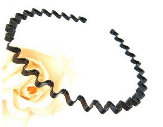 New Black Wave Shape Hair Clip Women And Handsome Men Beauty modeling tool