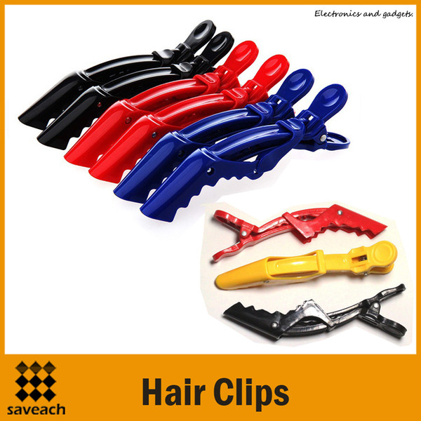 Hot Sale Colorful Hair Styling Hair Clip Styling Tools Plastic Crocodile Hairdressing Sectioning Clamp Hair Styling Care