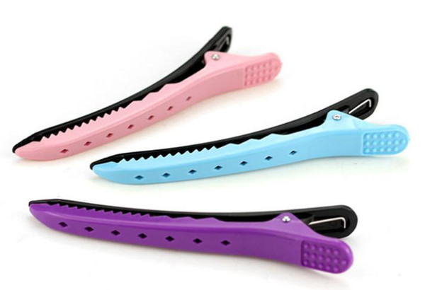 Professional Salon Crocodile Alligator Clips Anti Skid High Temperature Resistant Korea Clip Hair Styling Tools Hot Sale Free Shipping.