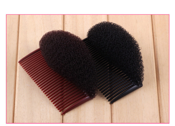 1Pc/Lot Lady Volume Hair Base Inserts Bump Up Hair Pads Stick Bun Maker Hair Styling Clip Braid Tool