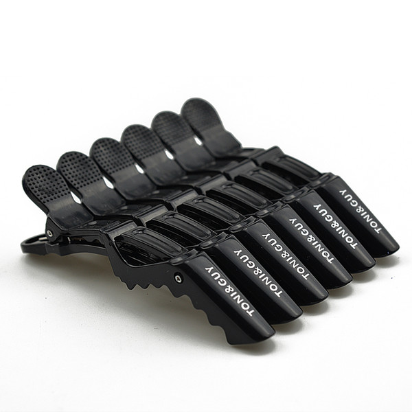 6 Pcs Hair Clips Mouth Professional Hairdressing Beak Sectioning Clips Crocodile Hairpins Salon Hair Care Styling Tools