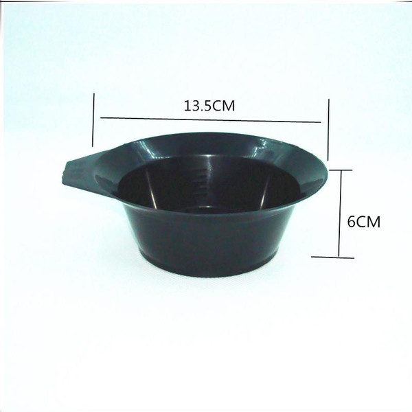 13.5*5cm Professional Black Plastic Mixing Hair Color Dye Bowl Barber Salon Tint Hairdressing Coloring Styling Tools