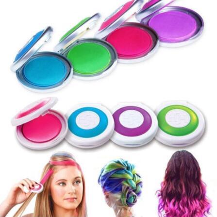 Hot Huez Colorful Hair Cream Amazing Washable Hair Pigments European and American Fashion Brands Halloween Hair Colors CCA10614 60pcs