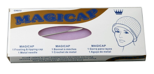 Hot Highlights Magicap Frosting & Tipping Cap Hair Colors Silicone Cap Hair Treatment Cream Cap By DHL