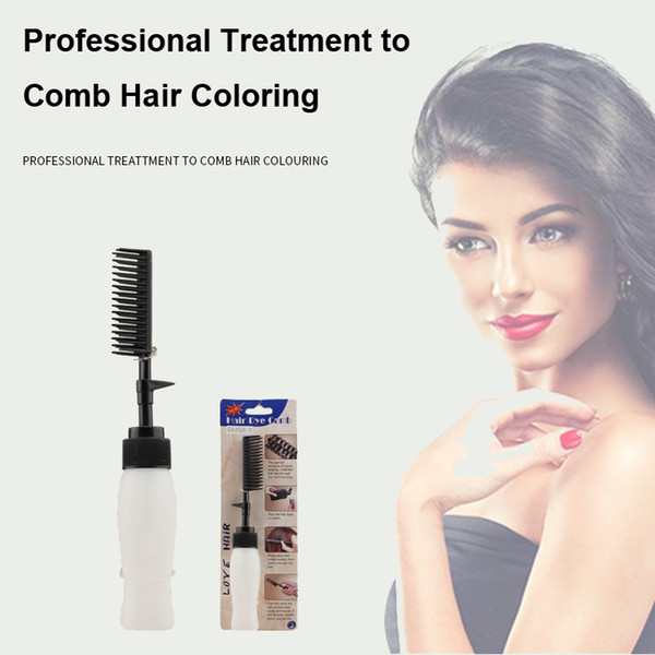 Hair Colors Bottle with Brushes High Quality Environmental Material DIY Hair Dye Color Combs Free Shipping.