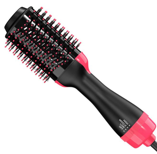 Air Brush Hair Drying & Styling One Step Hair Dryer & Volumizer 3-in-1 Ionic Styler For Straightening Curling Smooth Frizz