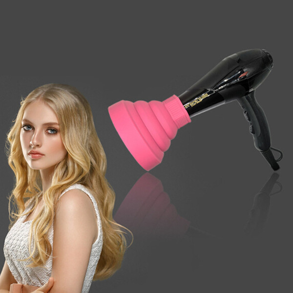 Hair Dryer Styling Tools Curling Hair Setting Dryer Silicone Scalable Folding External Cover Drying Hood for Salon