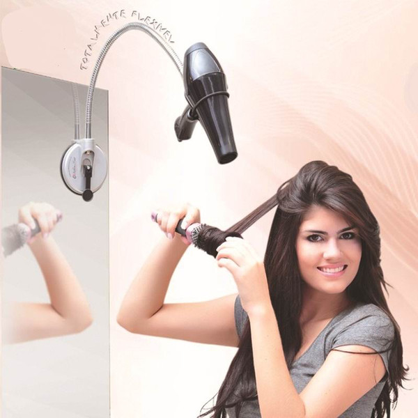 Hair Dryer Stands hair dryer Holder for Hair Dryer Holder Wall Mounted Blower bracket stainless steel hair dryer sucker aircraft bathroom