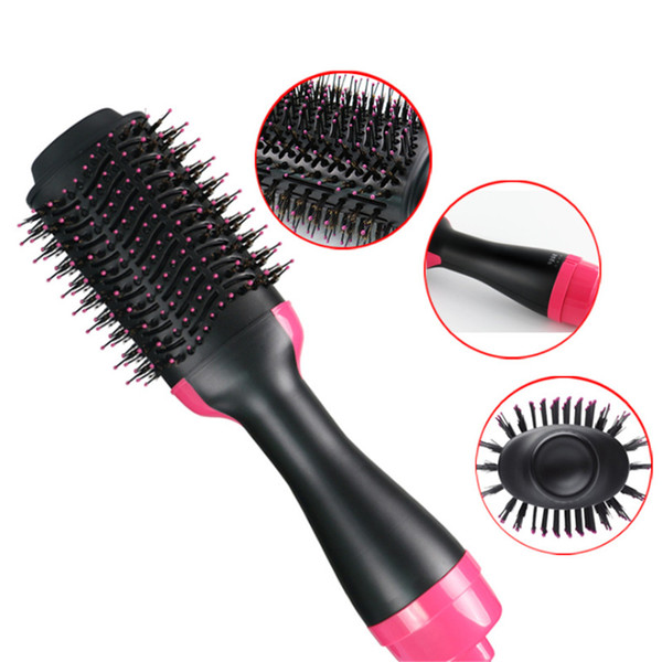 Jovobeauty 3 in 1 Multi-Function Hair Dryer Comb Negative Ion One Step Electric Hot Wind Straight Curly Hot Sale Hair Comb For Women
