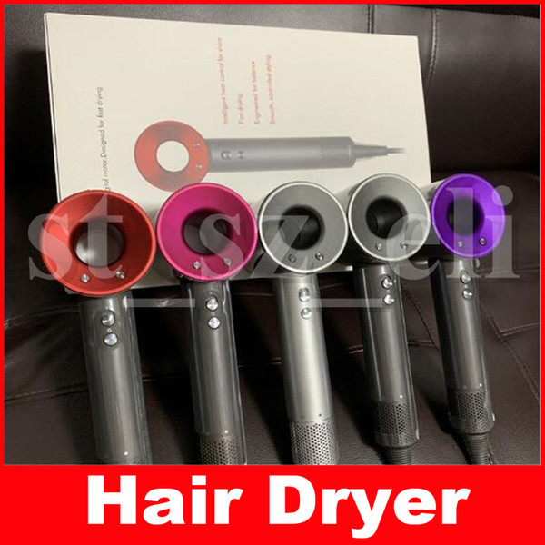 5 Colors Super Hair Dryer Professional Salon Tools Blow Dryer Heat Super Speed Blower Dry Hair Dryers US UK AU EU Plug