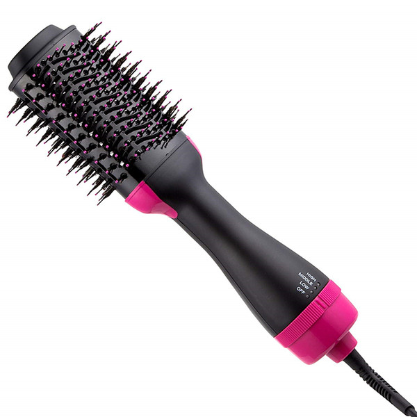 1000W Hot Air Hair Brush One Step 2-in-1 Hair Dryer & Styler &Volumizer Multi-functional Straightening & Curly Hair Brush with Negative Ions