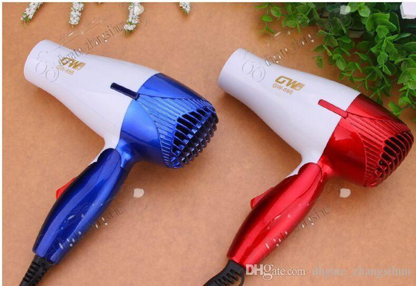 GUOWEI Mini Hair Dryers Foldable Portable Traveller Compact Blower Hair Dryer Hot And Cold Wind Top Quality