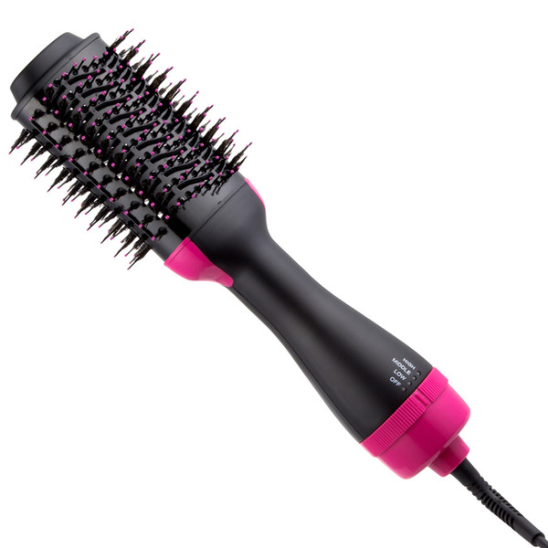 Multifunctional Ion Hair Dryer & Brush Wet / Dry Electric hair Straight Comb Hot Air Hair Brush