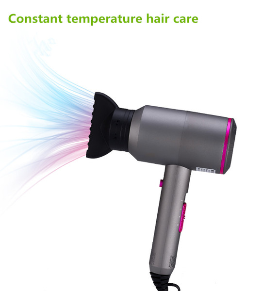 Professional salon tools High-power mute hair dryer eco-friendly material hot and cold air mode