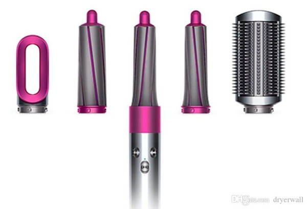 Original Dyson Airwrap Complete Styler Hair Styling Set Pre Styling Dryer 4 Curling Barrels 2 Smoothing Brushes and Volumizing Brush Outlet