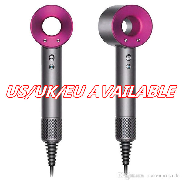 In Stock! For Dyson Supersonic Hair Dryer Professional Salon Tools Blow Dryer Heat Super Speed Blower Dry Hair Dryers UK US EU Plug