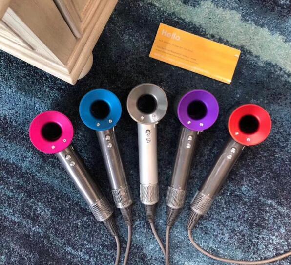 In Stock! For Dyson Supersonic Hair Dryer Professional Salon Tools Blow Dryer Heat Super Speed Blower Dry Hair Dryers UK US EU Plug