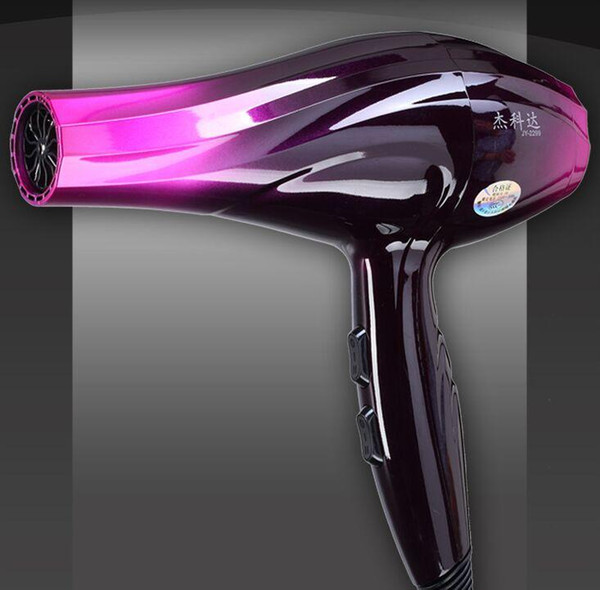 Professional Salon Tools Blow Dryer Heat Super Speed Blower Dry Hair Dryers US Plug Gold/Purple