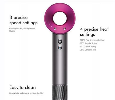 New DYSON Supersonic Hair Dryer Airwrap Professional Salon Tools Blow Dryer Heat Super Speed Blower Dry Hair Dryer AU UK US EU Plug