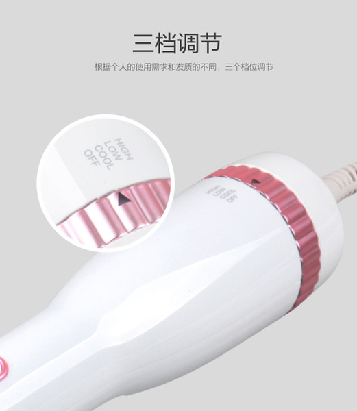 Hot Lescolton warm wind comb Negative ion hair dryer hair protecting and ourishing comb Efficient machine for all types hair