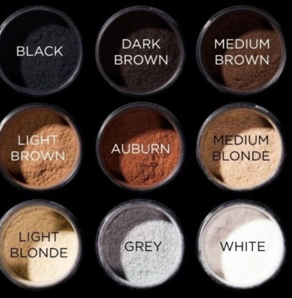 Top Brand Hair Building Fibers 27.5g full hair instantly 9 colors available hair loss powder makeup DHL Free