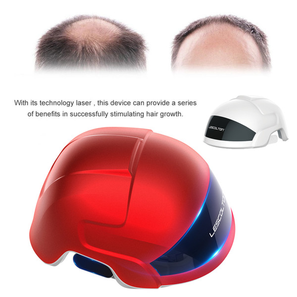 Portable Low Level Laser Therapy Hair Growth Regrowth Care Rejuvenation Helmet Device 678nm LLLT Diode Cap Anti Hair Loss Treatment Machine