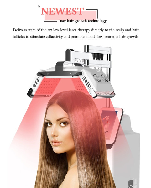 2020New Version !!!TopQuality diode therapy machine hair loss treatment hair regrowth machine