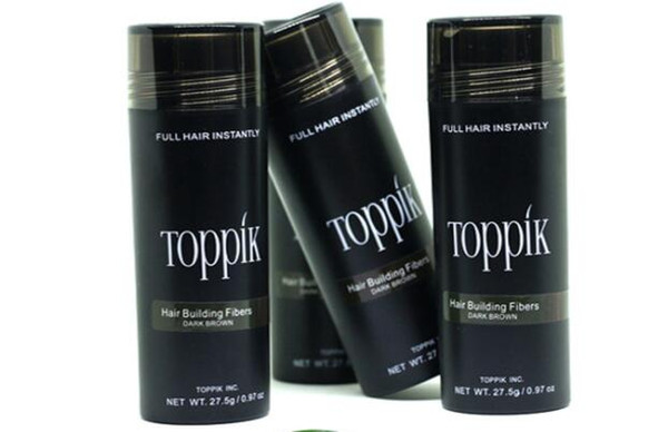 Dhl Cosmetic 27.5g Toppik Hair Fiber Keratin Powder Spray Thinning Hair Concealer 10colors