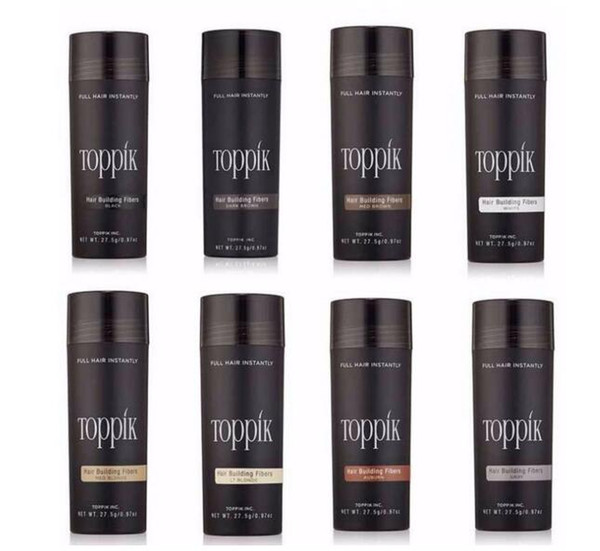 Toppik Hair Fiber Keratin Powder Spray Thinning Hair Concealer 10colors