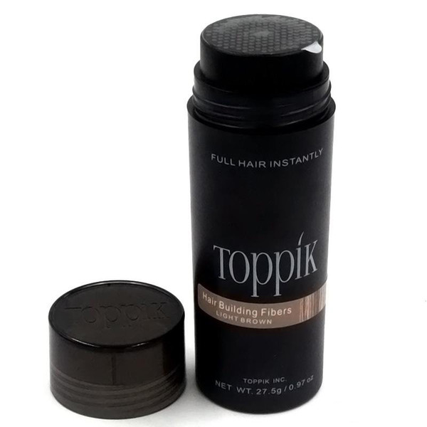 Toppik Hair Building Fibers 27.5g Toppik Hair Fiber Thinning Concealer Instant Keratin Hair Powder Black Spray Applicator