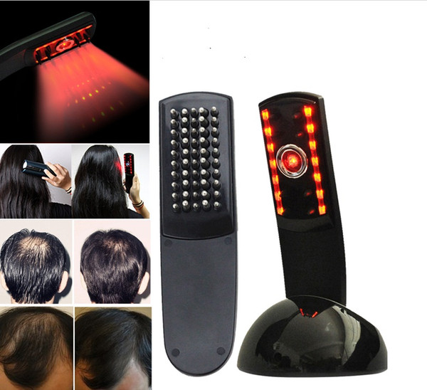 2017 Newest!!!Hair Loss Therapy Hair Growth Regrow Treatment Infrared Laser Comb Massage Brush