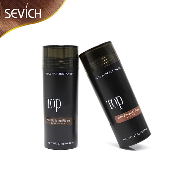 27.5g Top Hair Building Fibers Styling Powder Concealer Extension Styling Powder Keratin Hair Building Fibers Hair Spray