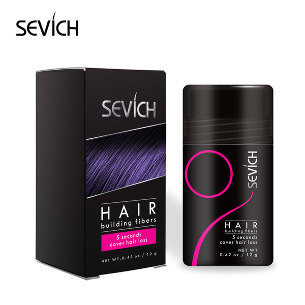 Brand SEVICH Hair Fibers Building Thinning Hair Loss Concealer Regrowth 12g 10colors