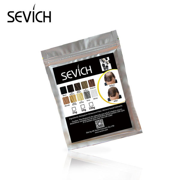 50g Cosmetic Makeup Beauty Sevich Hair Fiber Keratin Spray Applicator Thickening Hair Powder